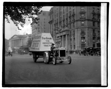 Fordson tractor (in parade) LOC npcc.07225 photo
