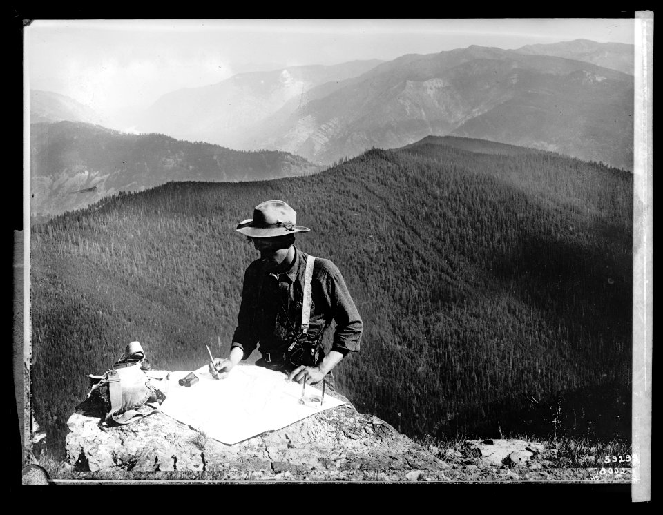 Forest Service- a ranger LCCN2016852289