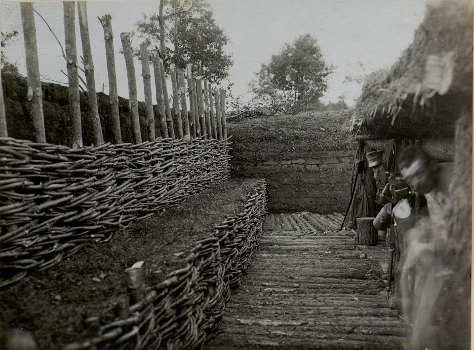 Grabenstück beim Landsturminfanterieregiment 22 (BildID 15444356)