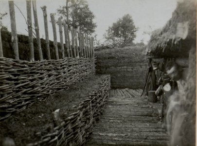 Grabenstück beim Landsturminfanterieregiment 22 (BildID 15444356)
