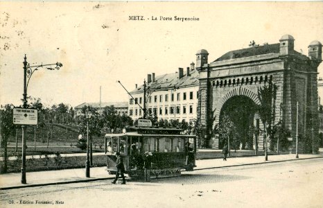 Forissier 26 - METZ - La Porte Serpenoise