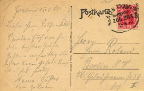 Grabow (Meckl.), Mecklenburg-Vorpommern - An der Elde (back) (Zeno Ansichtskarten)