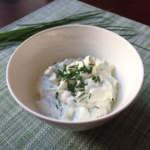Herb quark chives nutrition