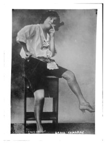 Grace Cameron (smoking) LCCN2014709500