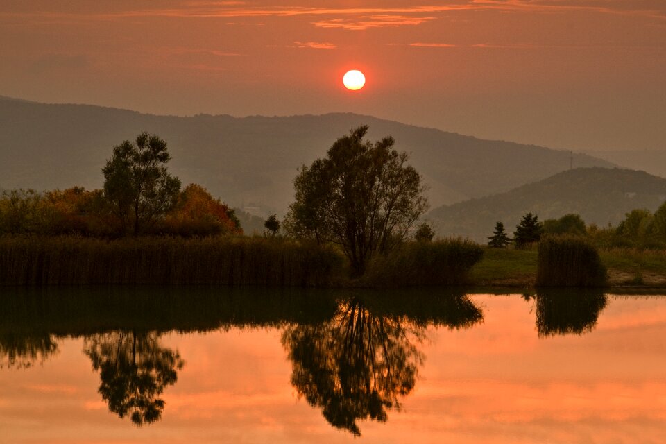 Landscape water sun