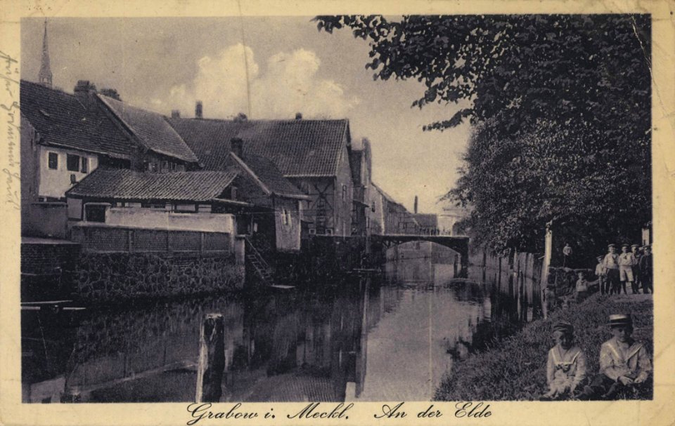 Grabow (Meckl.), Mecklenburg-Vorpommern - An der Elde (Zeno Ansichtskarten)
