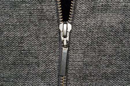 Wool closure close up