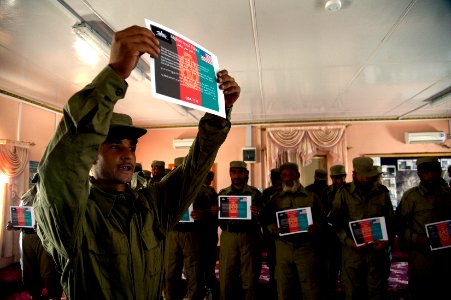 Graduation day for new Afghan Local Police in Arghandab district 130129-N-HN353-098 photo