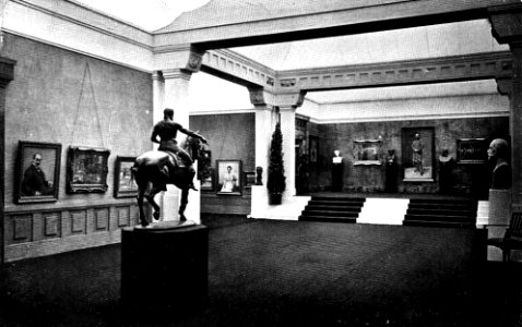 Gran exposición de arte - espacio de artista berlinés bella época Dresde