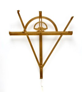 Grafometer av förgylld mässing,1656 - Skoklosters slott - 92900