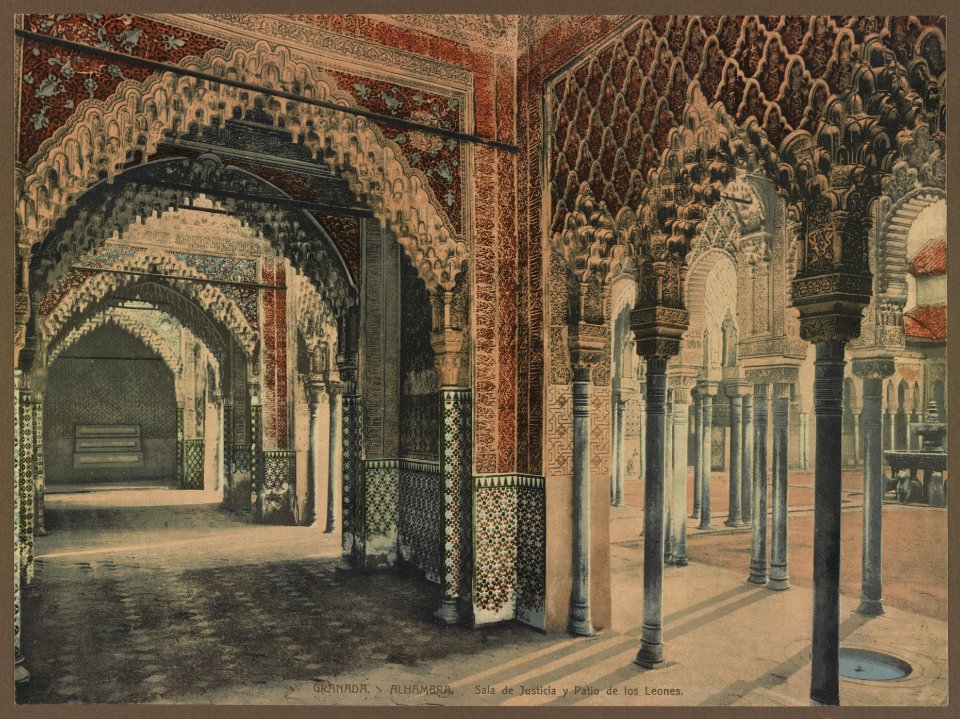 Granada - Alhambra - Sala de Justicia y Patio de los Leones LCCN2002718076