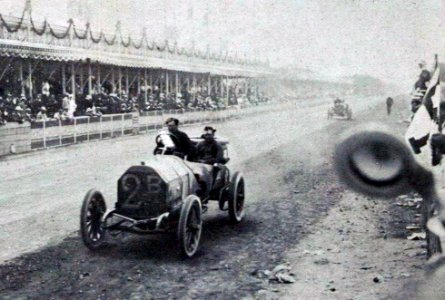 Grand Prix de l'ACF 1906, Nazzaro arrive deuxième