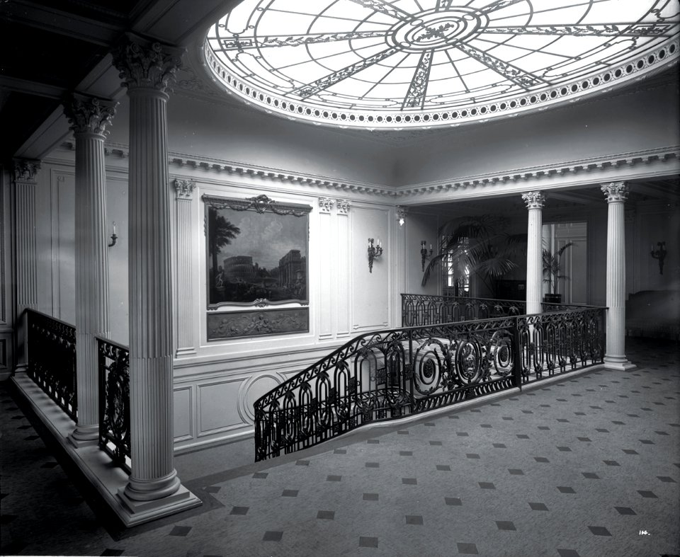 Grand Staircase of the RMS Aquitania