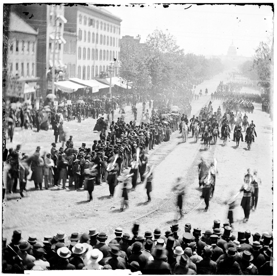 Grand review of the army infantry band