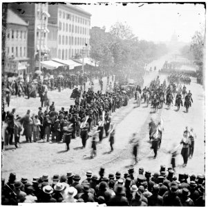 Grand review of the army infantry band