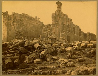 Grand Temple de Zeus, Jerash, Palestine - Dumas. LCCN2004666791