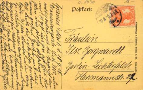 Gransee, Brandenburg - Stadtansicht (back) (Zeno Ansichtskarten)