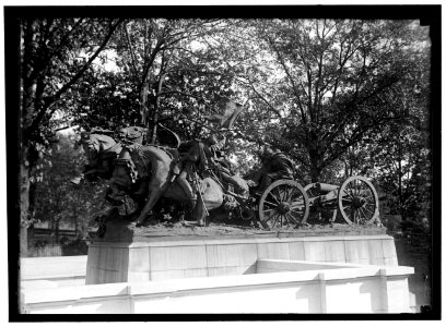 GRANT MEMORIAL AT CAPITOL. CAISSON GROUP OF STATUARY LCCN2016866920