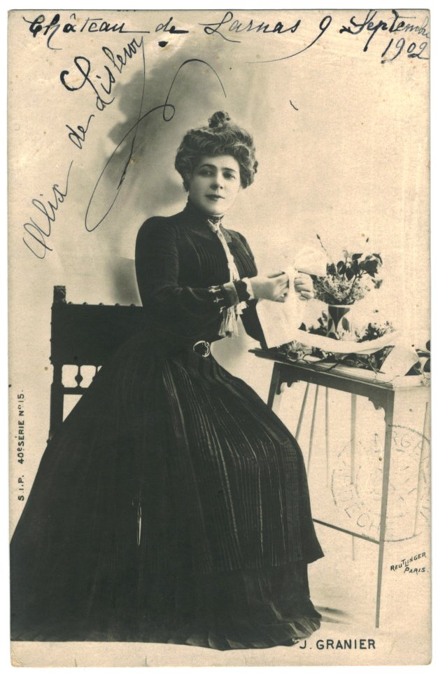 GRANIER, Jeanne SIP. 40-15. Photo Reutlinger