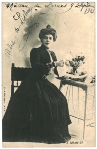 GRANIER, Jeanne SIP. 40-15. Photo Reutlinger