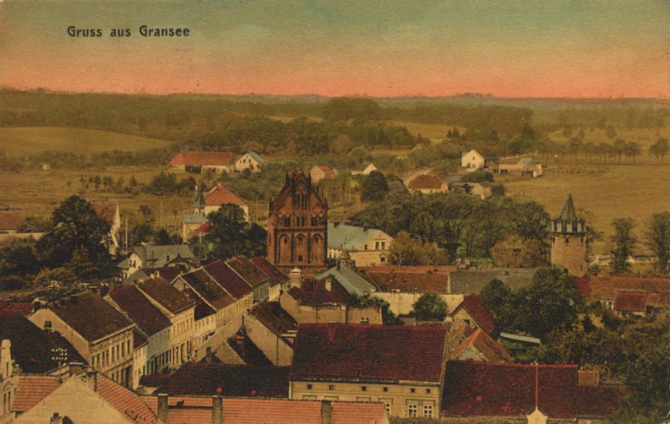 Gransee, Brandenburg - Stadtansicht (Zeno Ansichtskarten)