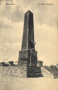 Gransee, Brandenburg - Kriegerdenkmal (Zeno Ansichtskarten)