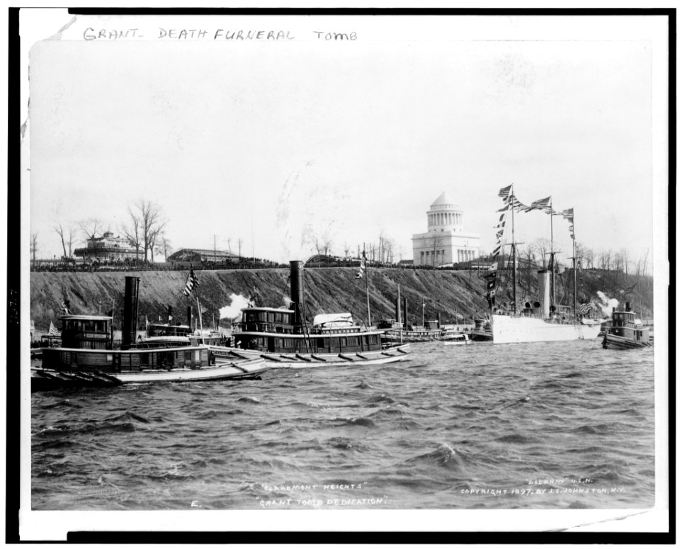 Grant Tomb dedication - J.S. Johnston, view & marine photo, N.Y. LCCN94503910