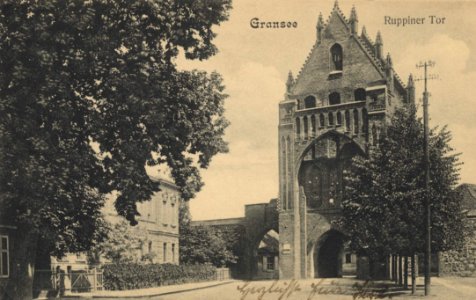 Gransee, Brandenburg - Ruppiner Tor (5) (Zeno Ansichtskarten)
