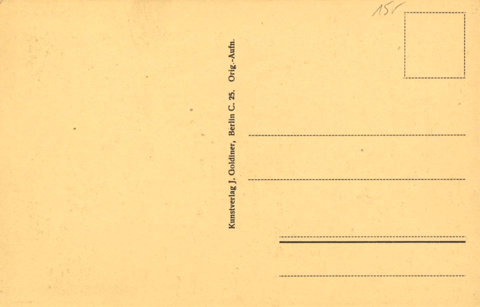 Gransee, Brandenburg - Ruine des Franziskanerklosters (2) (back) (Zeno Ansichtskarten)