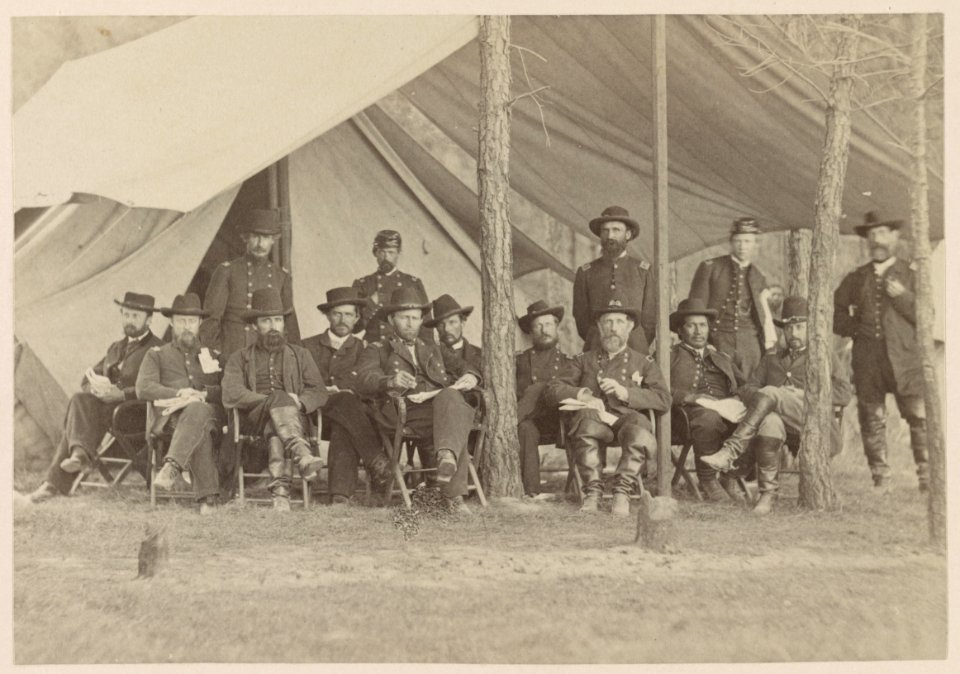 Grant at City Point (i.e. Cold Harbor), Va., June 1864 LCCN2013647594