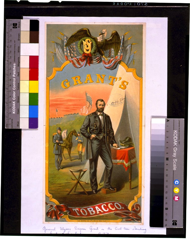 Grant's tobacco - The Graphic Co. lith., N.Y. LCCN96507231