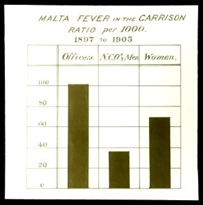 Graph of Malta Fever in the Garrison Wellcome L0045093