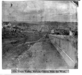 Grass Valley, Nevada County, from the West LCCN2002720144