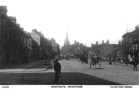 Grantham, Westgate c. Edward VII photo