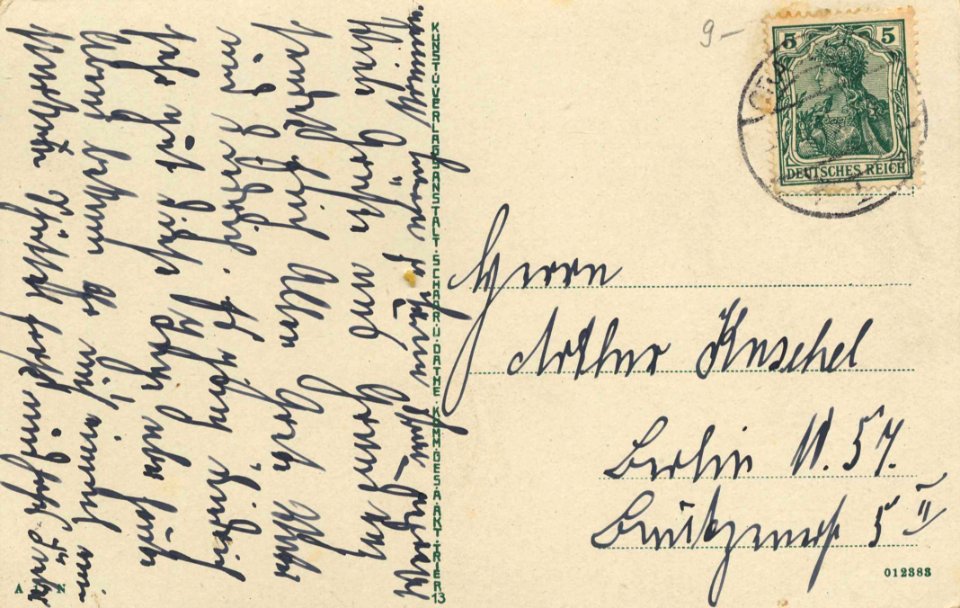 Graudenz, Westpreußen - Feste Courbière (Obertor) (back) (Zeno Ansichtskarten)
