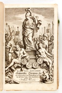 Graverat titelblad - Skoklosters slott - 93353