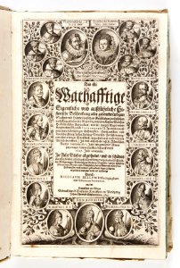 Graverat titelblad - Skoklosters slott - 93398