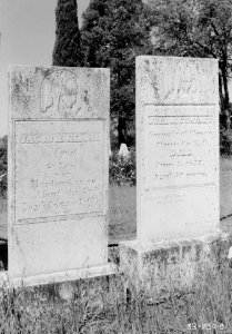 Grave Stones, Mountain View Cemetery, Bigler Street, Columbia, Tuolumne County, CA