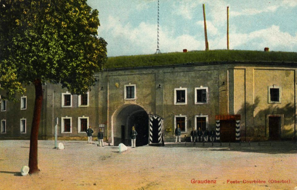 Graudenz, Westpreußen - Feste Courbière (Obertor) (Zeno Ansichtskarten)