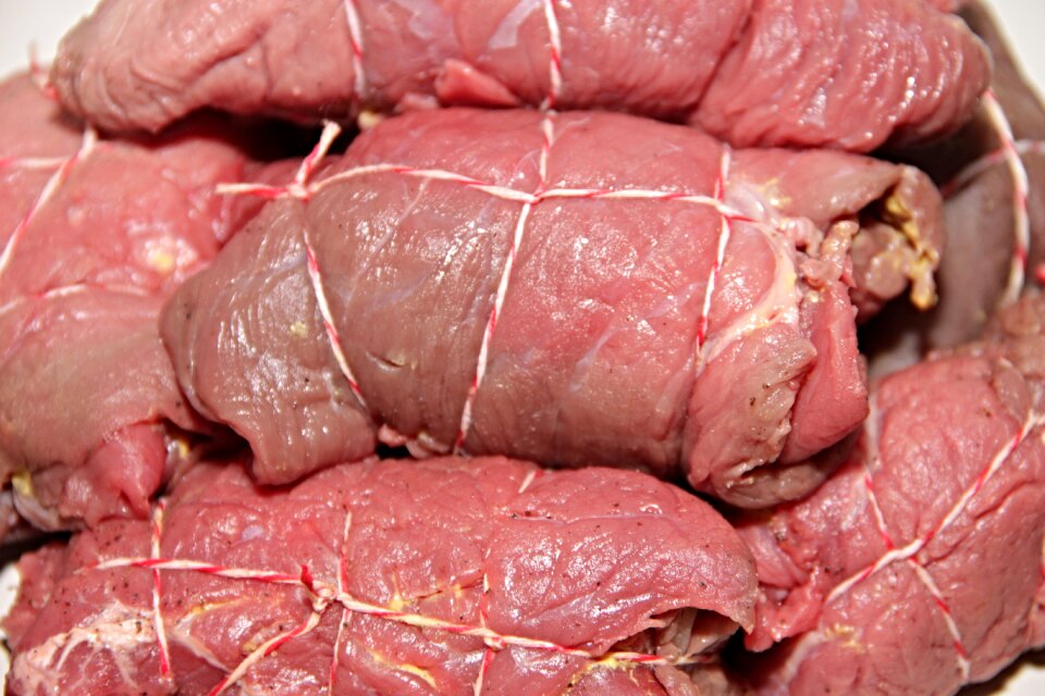Meat rolls main course food