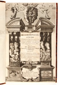 Graverat titelblad till Ovidius Metamorfoser, 1651 - Skoklosters slott - 93488 photo
