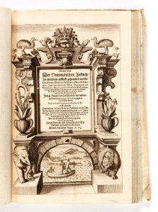 Graverat titelblad - Skoklosters slott - 93372