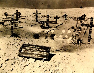 Graves of Fighting French soldiers in North Africa, 1942