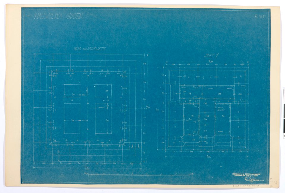 Gravritning - Hallwylska museet - 102494