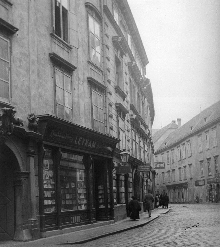 Graz, Leykambuchhandlung, Stempfergasse 3 - 1916