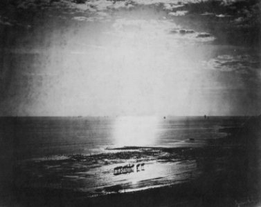 Gray, Gustave Le - Sonne über dem Meer (»Le Soleil couronné«) (Zeno Fotografie) photo