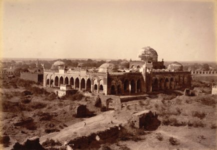 Great Mosque in Gulbarga Fort photo