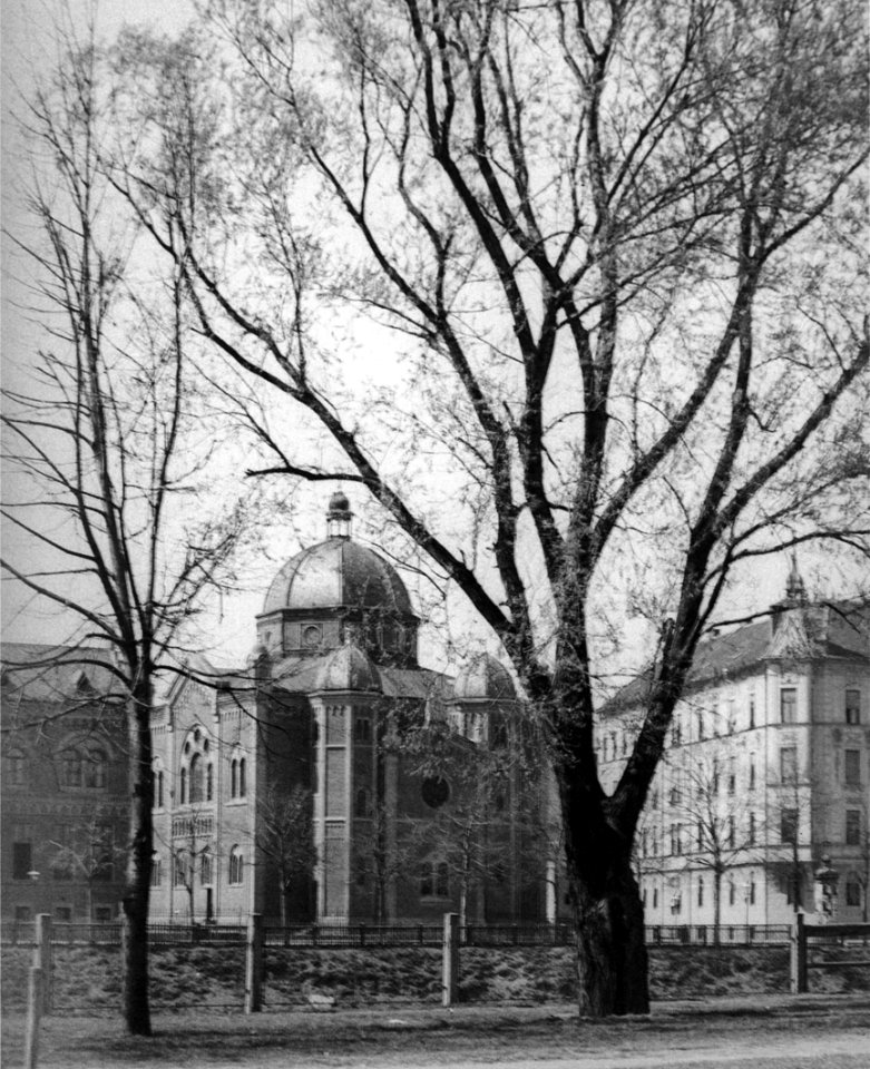 Graz-Synagoge (erbaut 1892, zerstört 1932) - Grieskai, Zweigelgasse - 1915