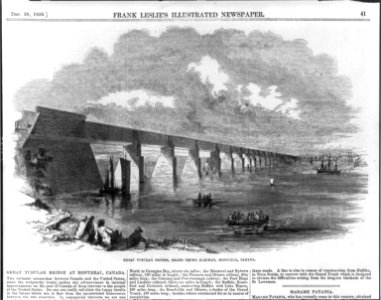 Great Tubular Bridge, Grand Trunk Railway, Montreal, Canada LCCN2003688328