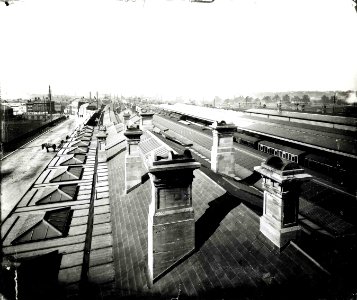 Great Western Railway Station, Reading, c. 1900 photo